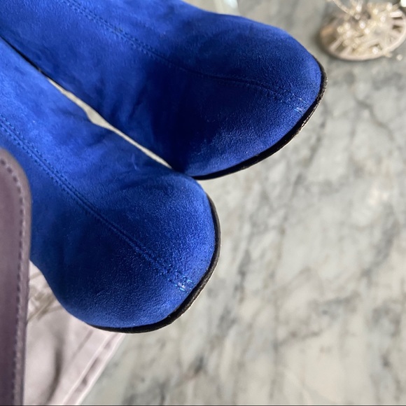 Giuseppe Zanotti blue suede booties - Picture 7 of 7